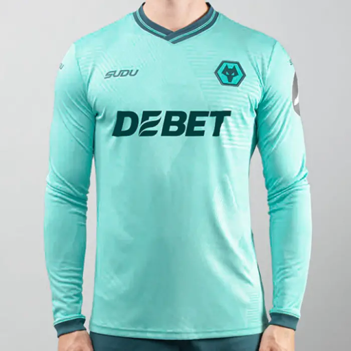 Wolves Fanshop | 2025-26 Wolves Away Shirt – Adult – LS STRAND LARSEN 9 Wolves Merchandise Collection